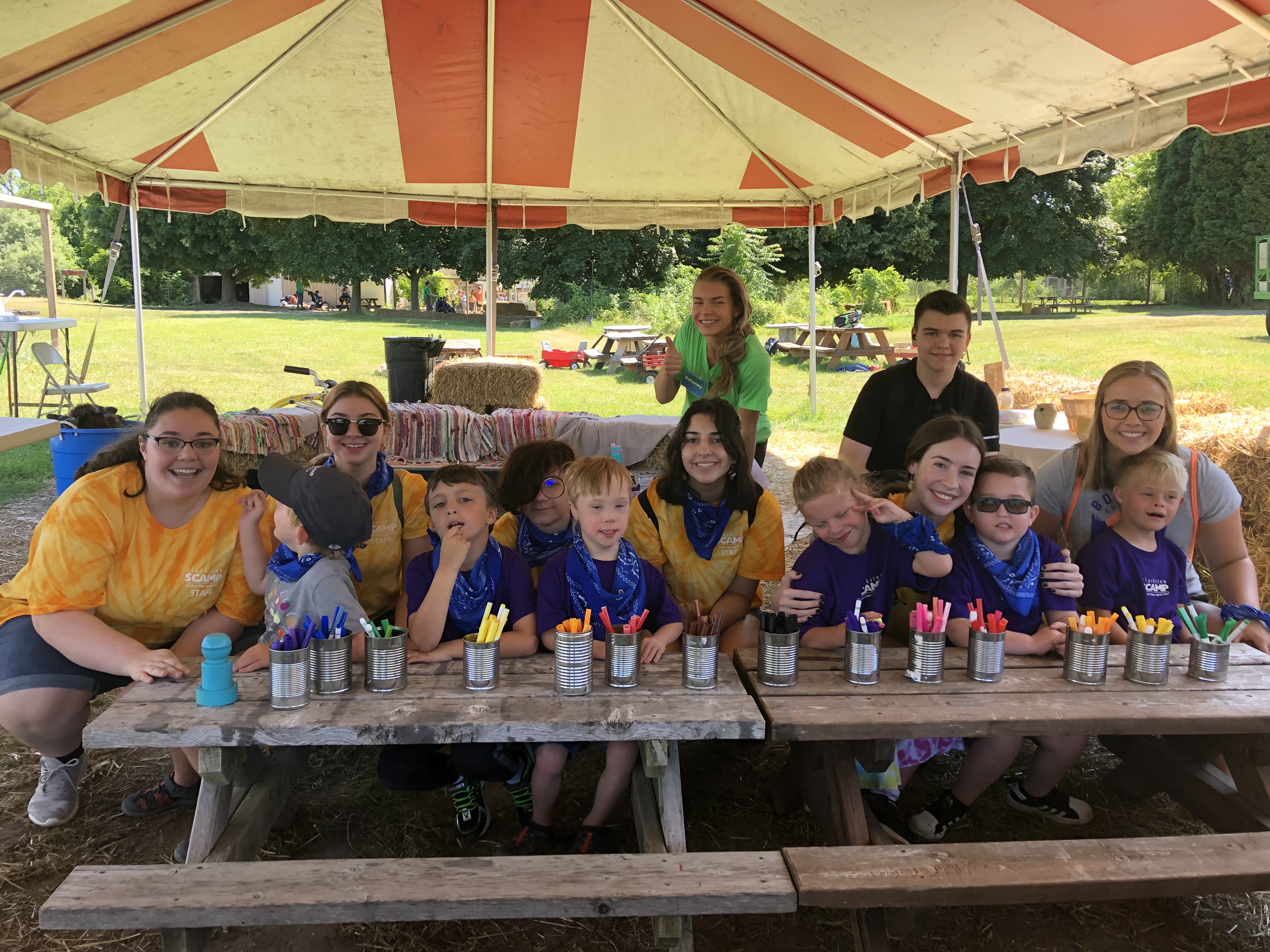 SCAMPers at Clarkston Family Farm